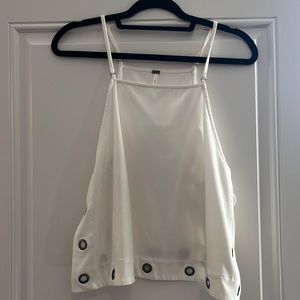 FREE PEOPLE tank top , open sides that tie